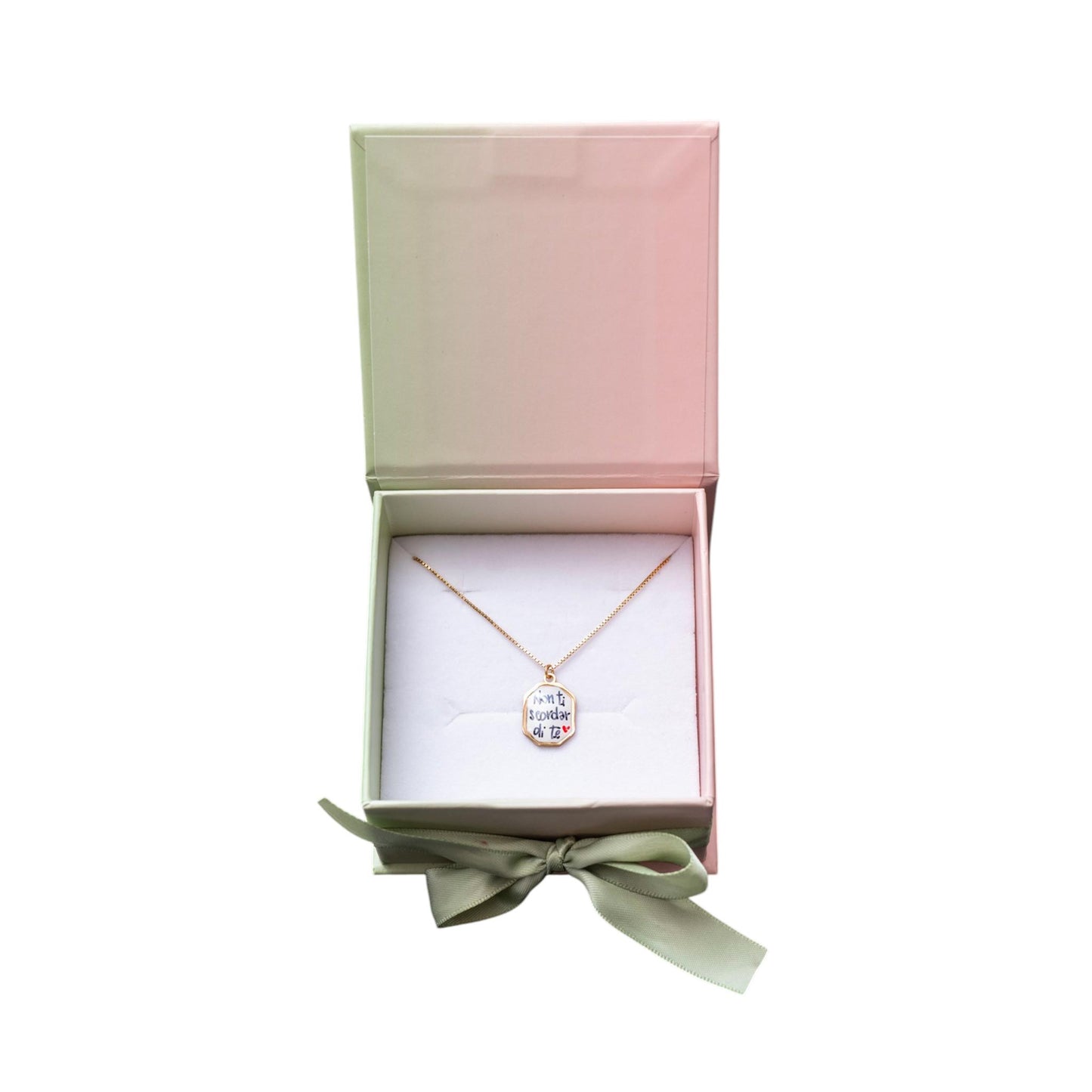 Collana Smile "Non ti scordar di me" in argento 925