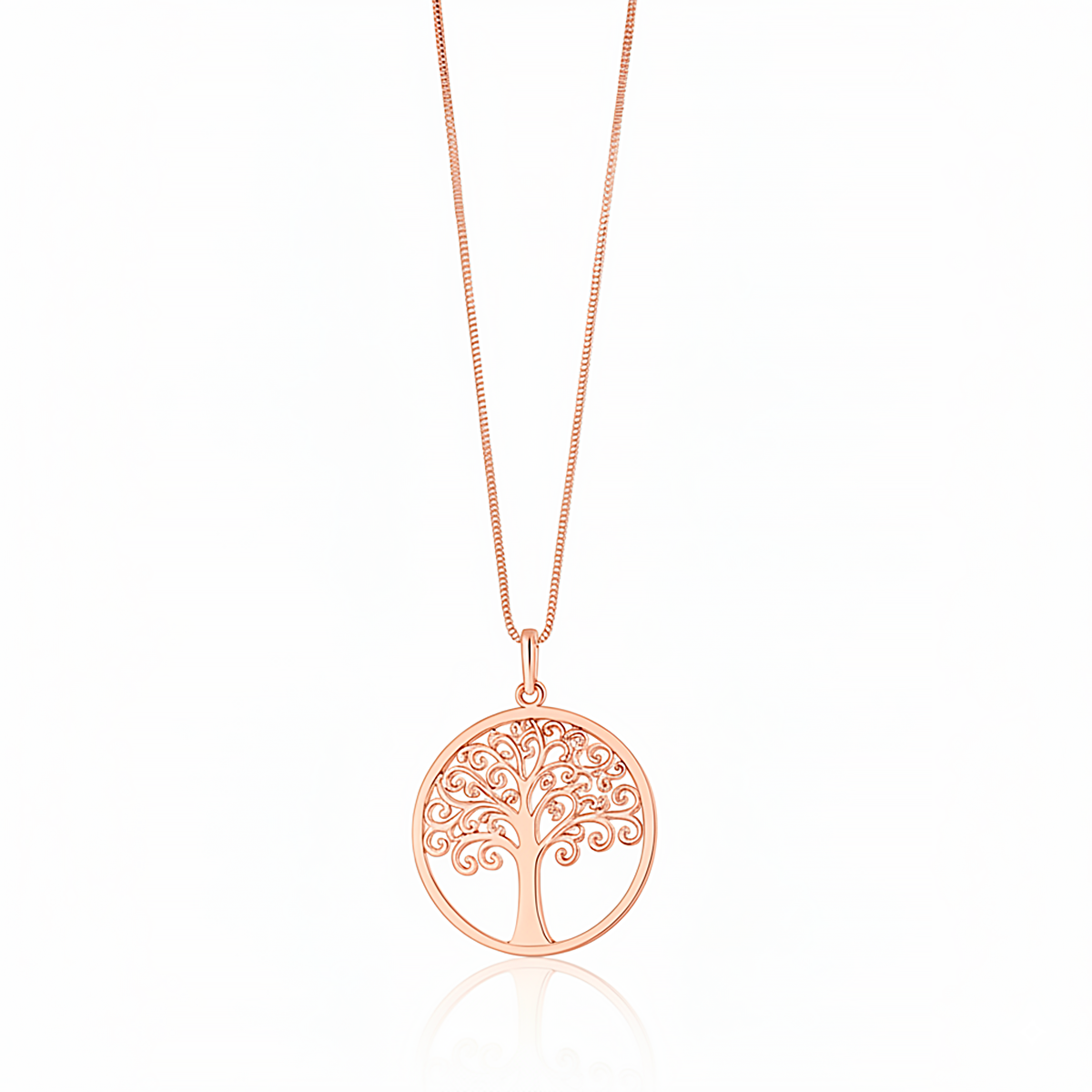 Collana in argento con pendente Albero della Vita