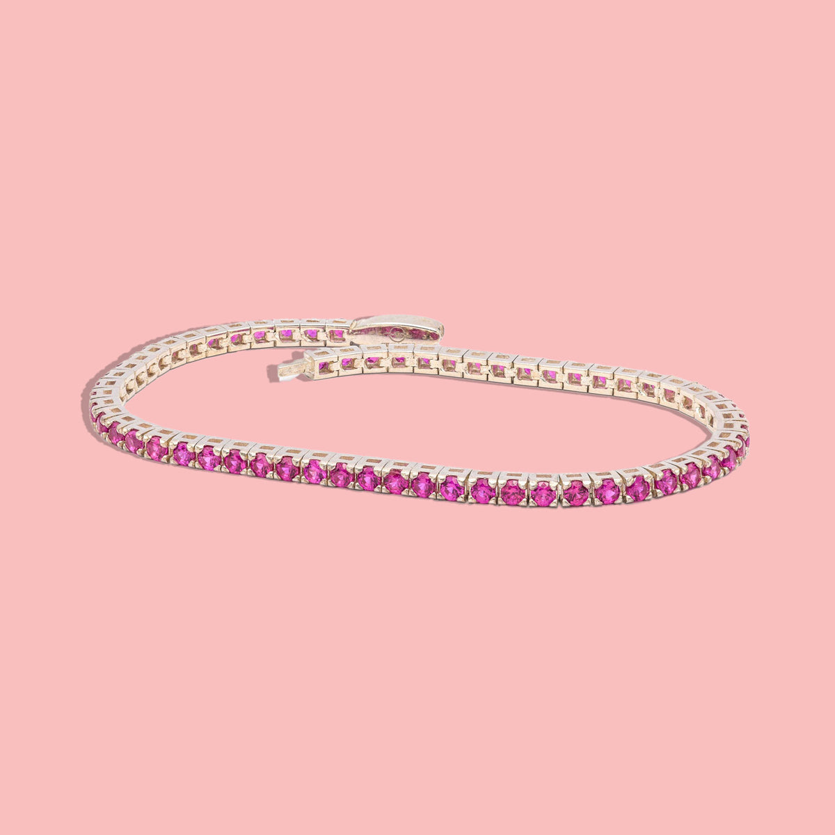 Bracciale tennis in argento 925