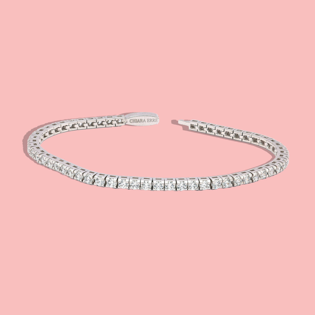 Bracciale tennis in argento 925