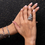 Anello Snake in argento 925
