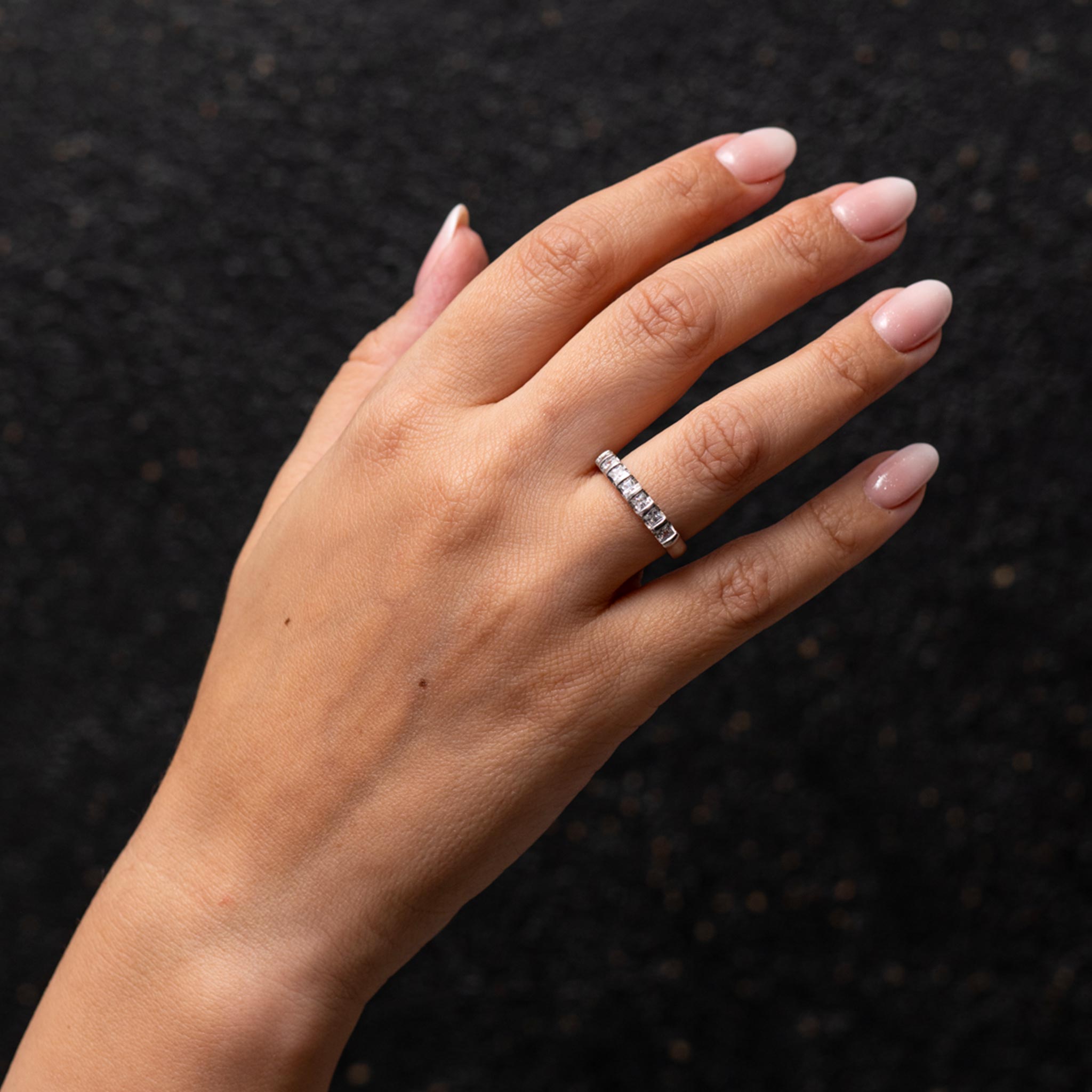 Anello "Selene" in argento 925