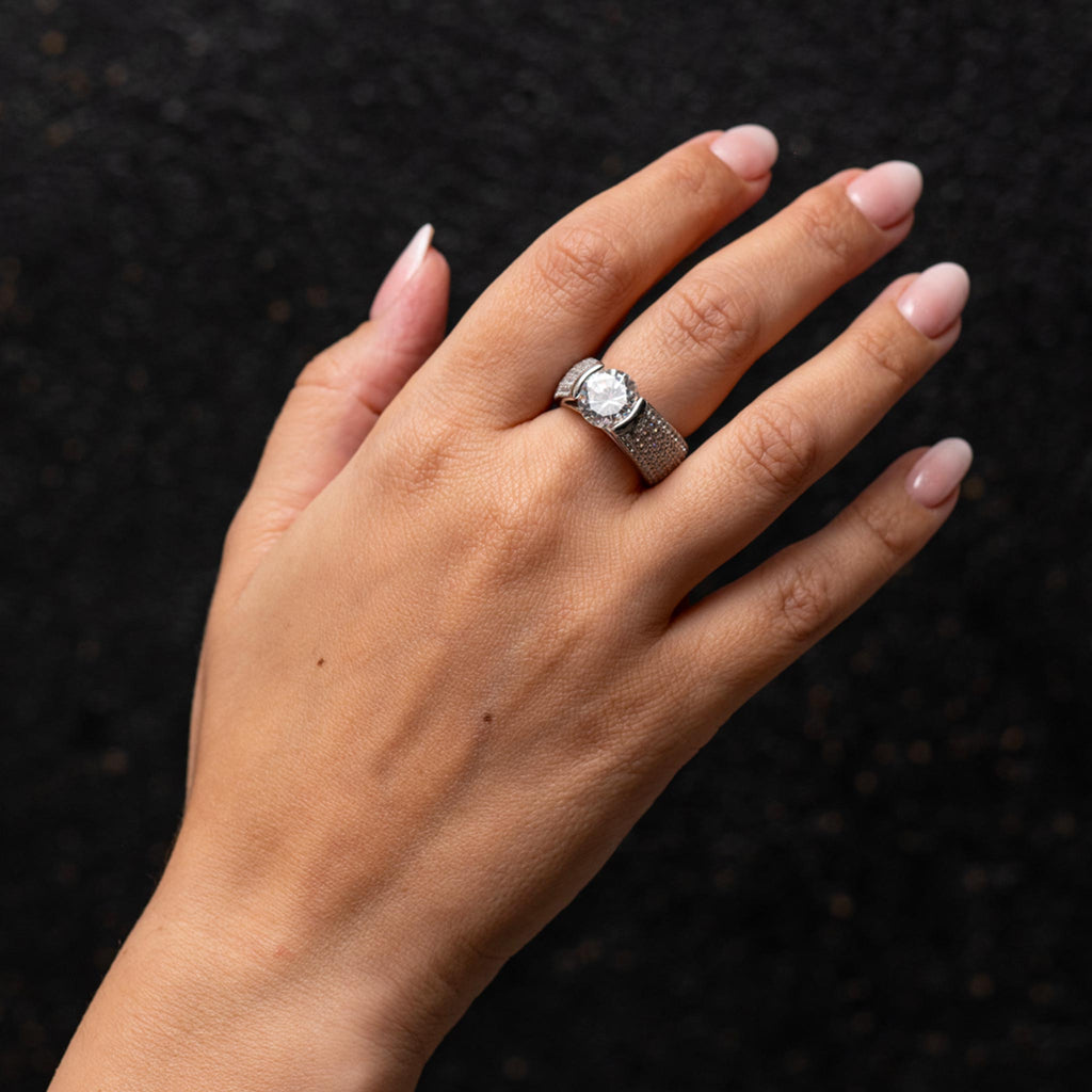 Anello "Astro" in argento 925