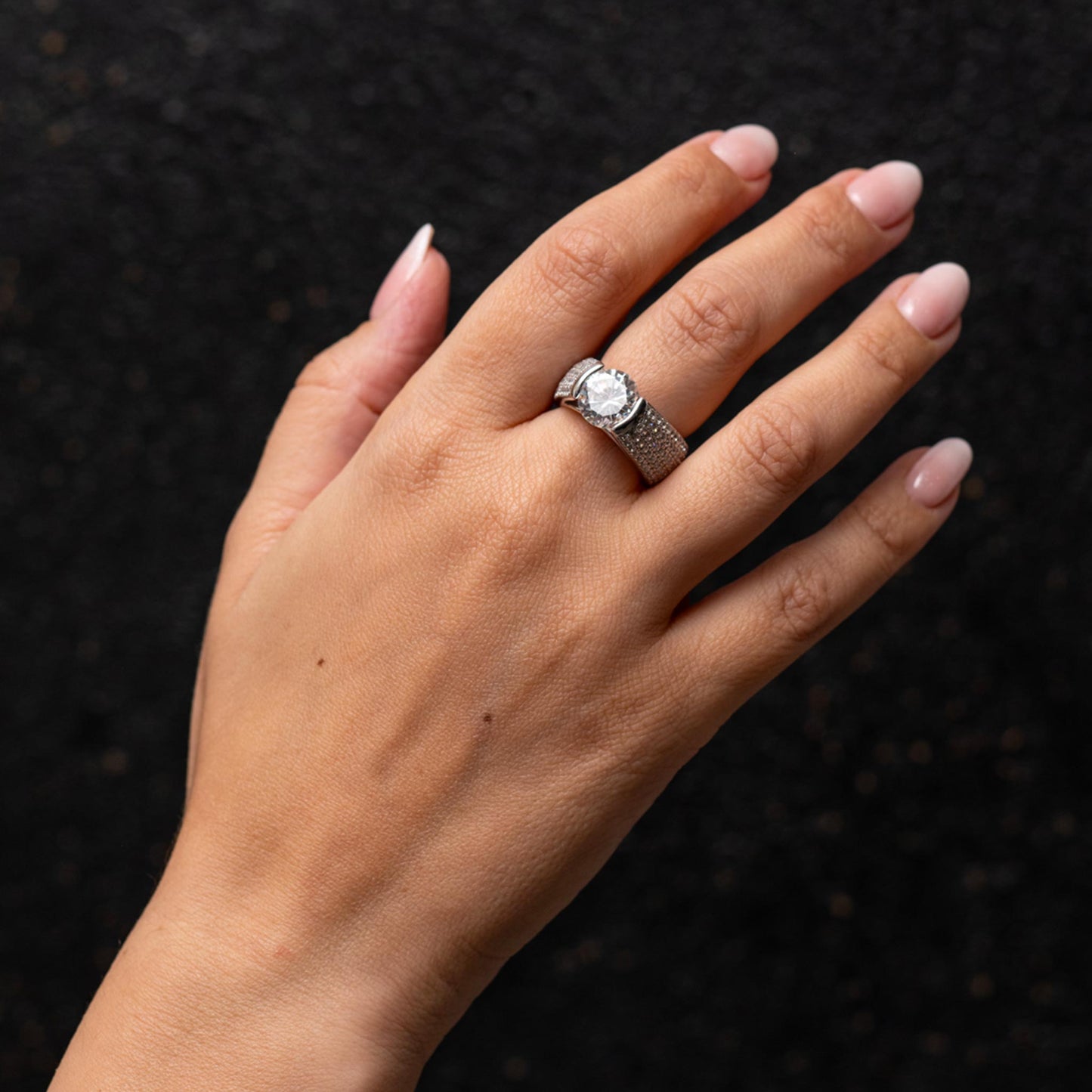Anello "Astro" in argento 925