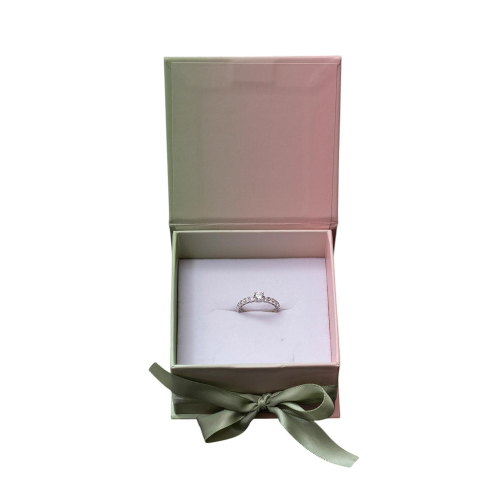 Anello  "Riviere" in argento 925