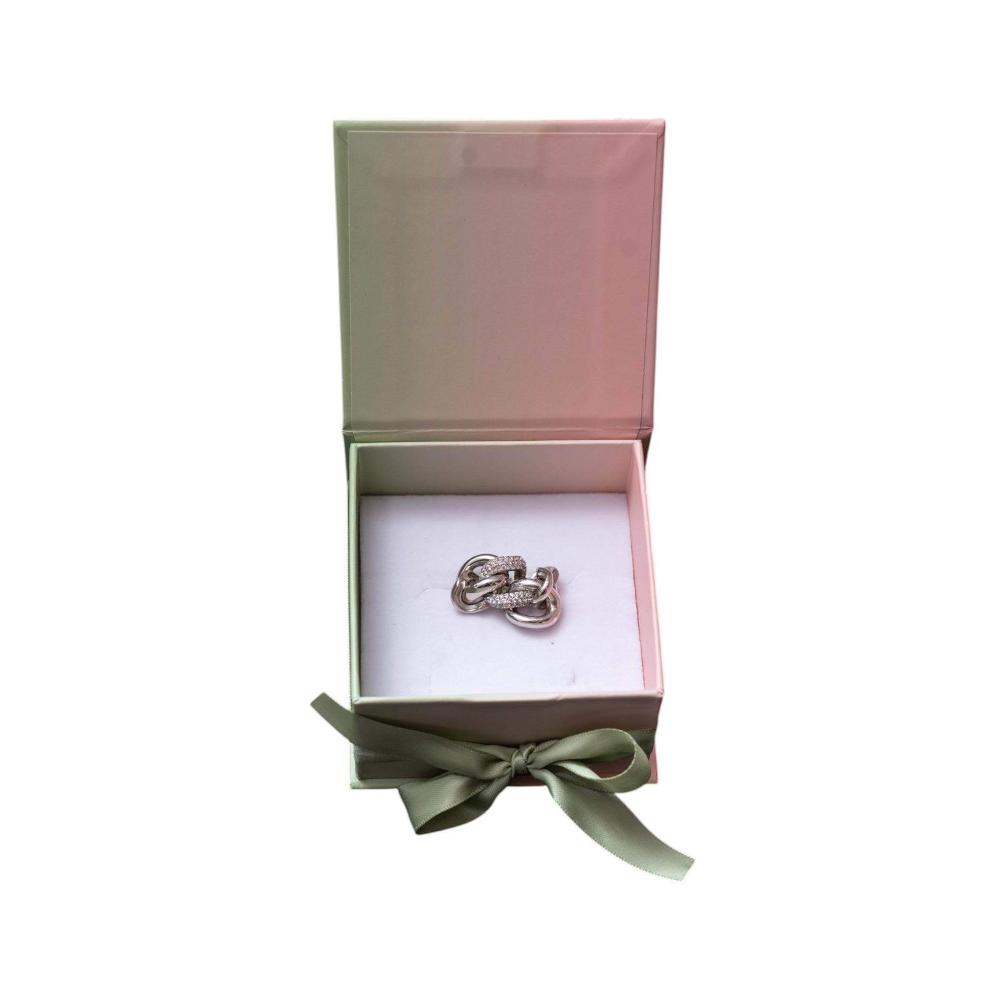 Anello "Nodo" in argento 925