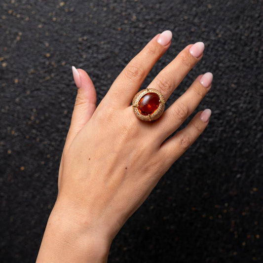 Anello “Sovrana" in argento 925