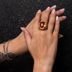 Anello “Sovrana" in argento 925