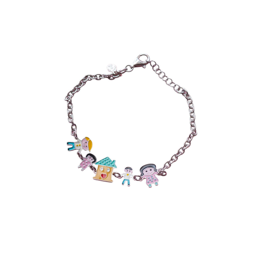 Bracciale Family in argento 925