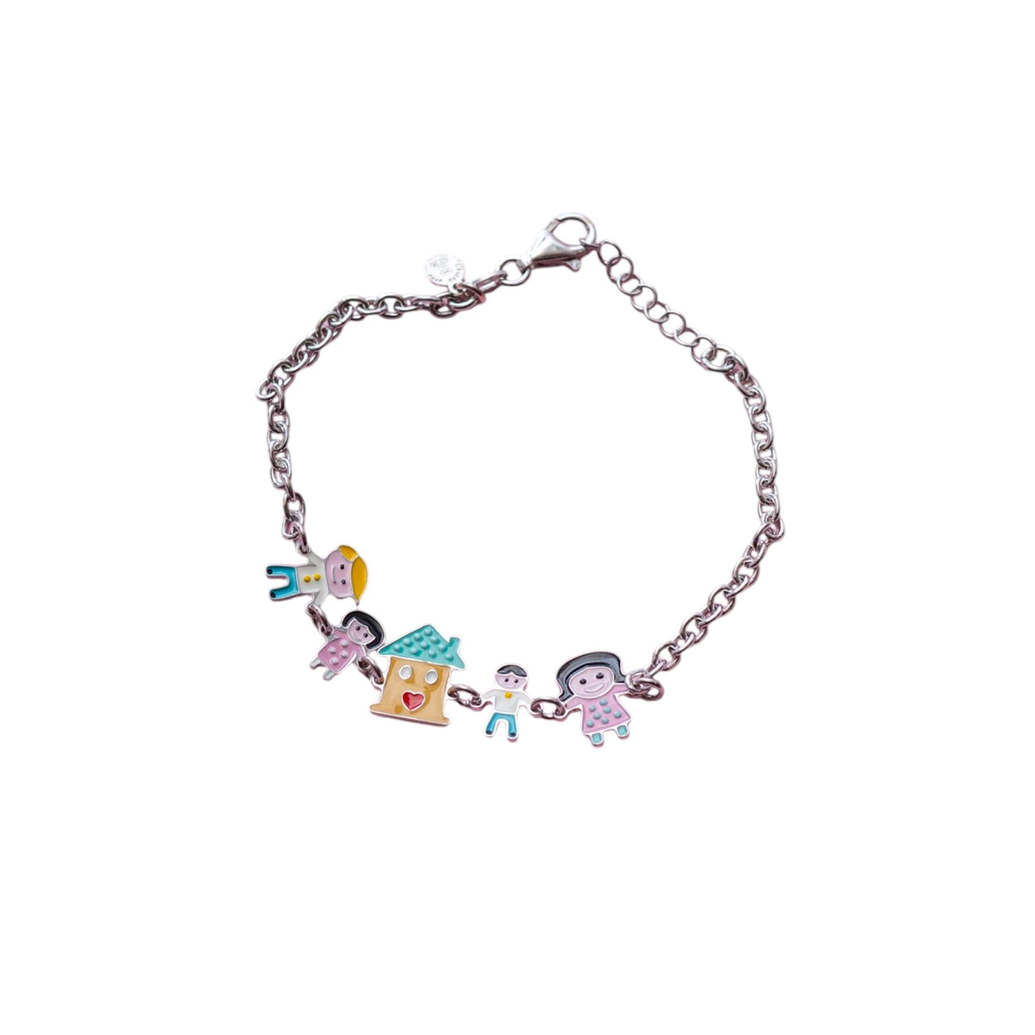 Bracciale Family in argento 925
