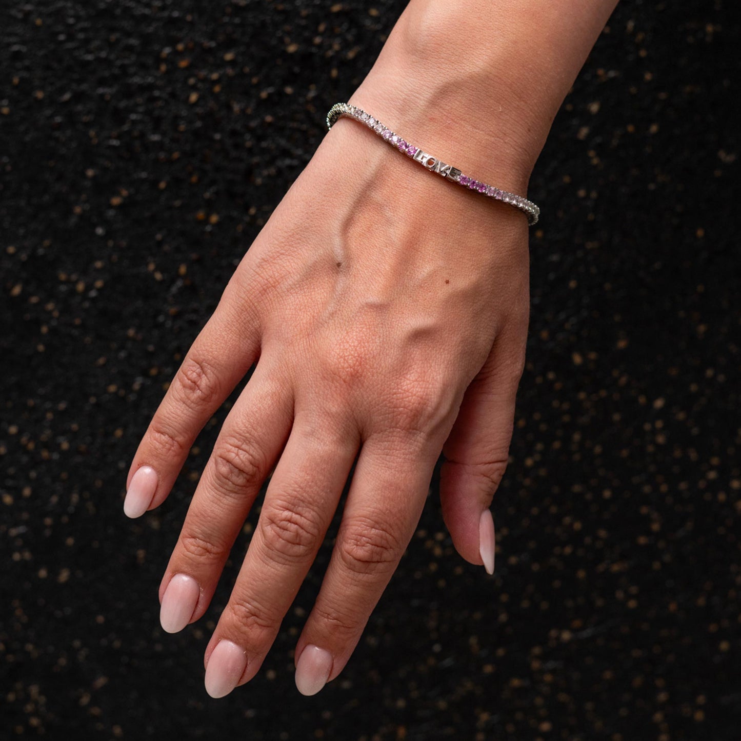 Bracciale “Love" in argento 925