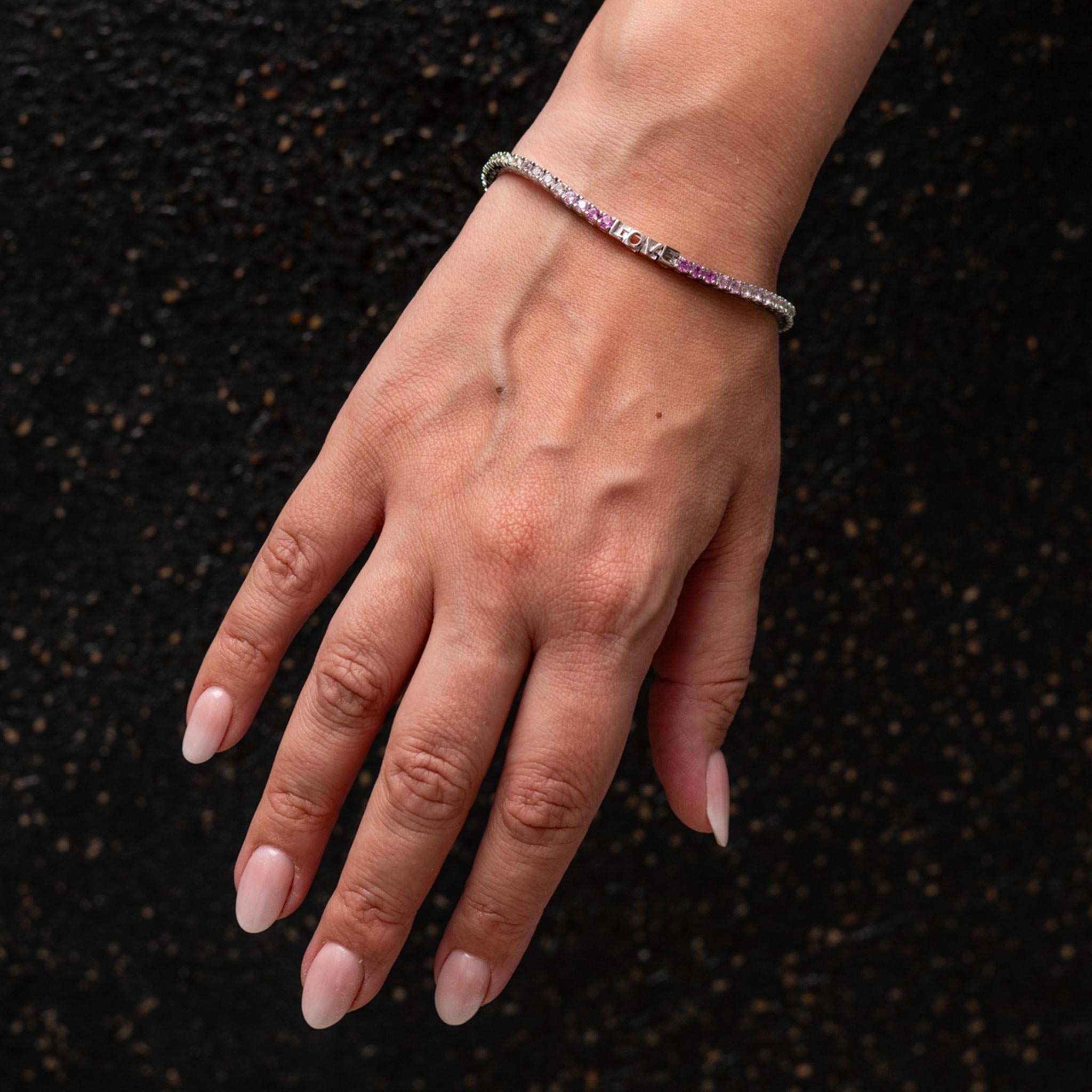 Bracciale “Love" in argento 925