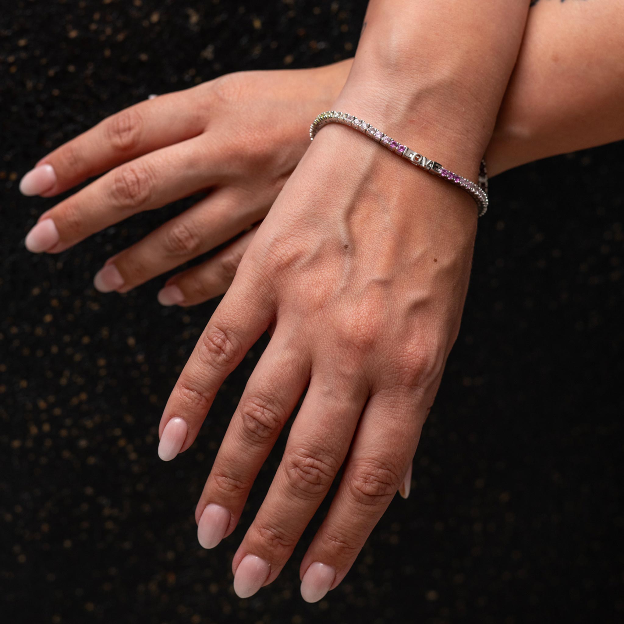 Bracciale “Love" in argento 925