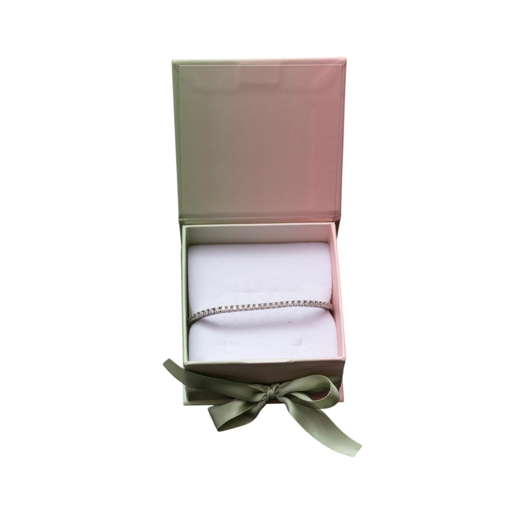 Bracciale tennis in argento 925