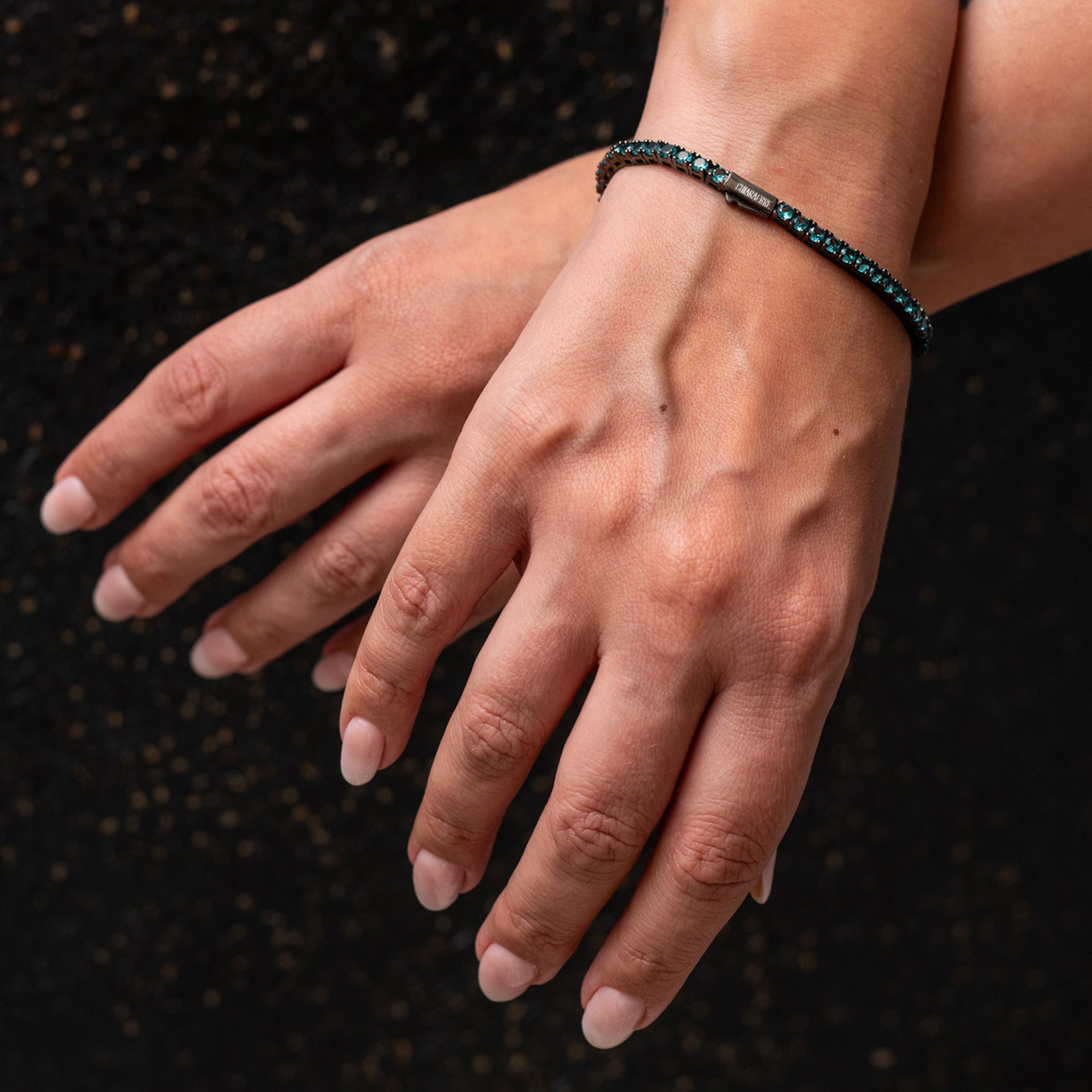 Bracciale tennis in argento 925