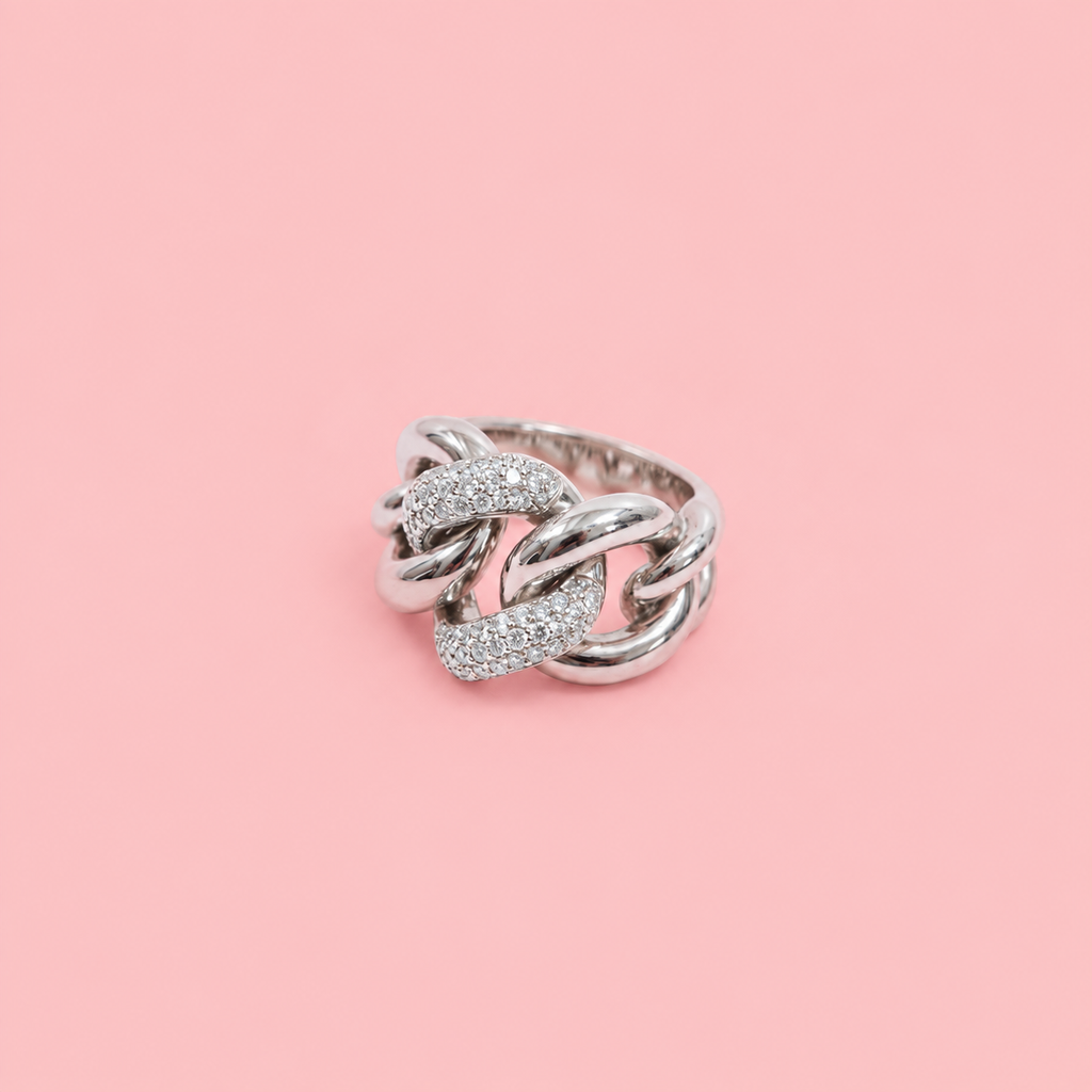 Anello "Nodo" in argento 925
