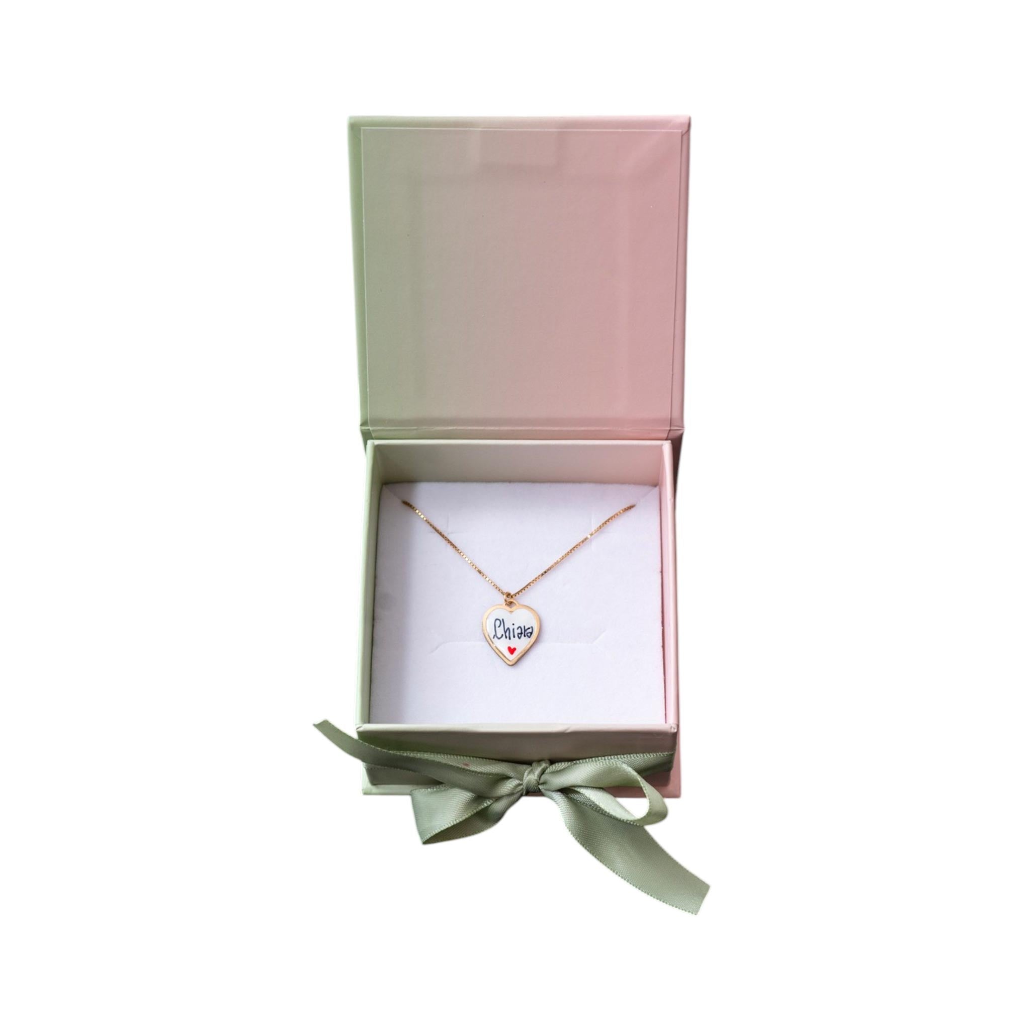 Collana Smile con Nome Personalizzato in Argento 925