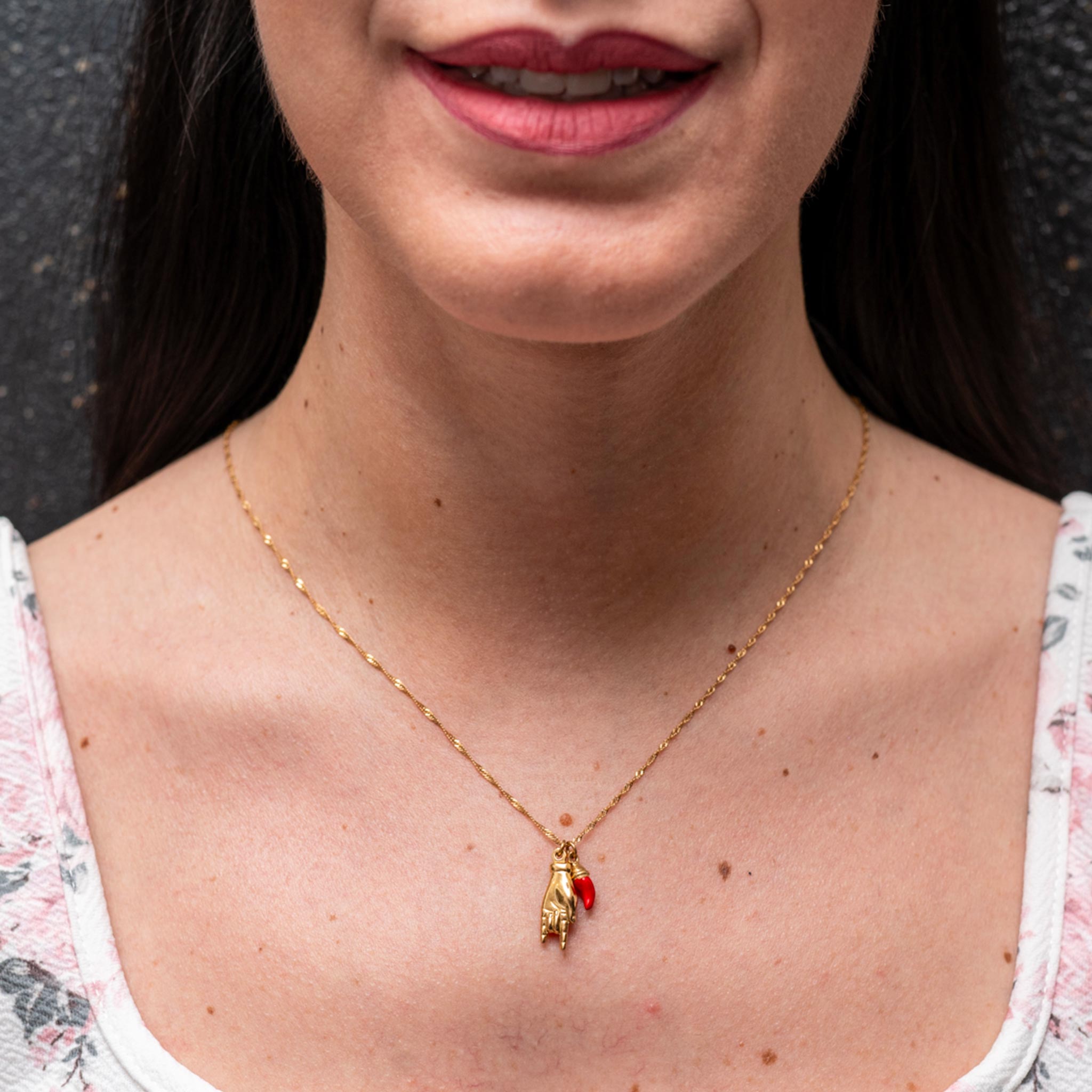 Collana Lucky in argento 925