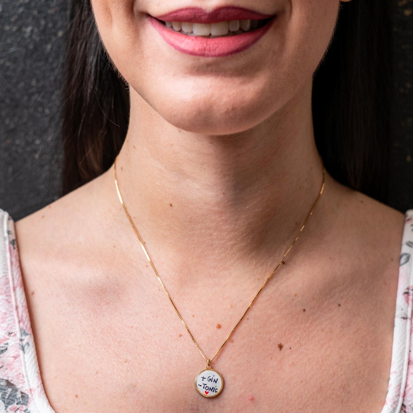 Collana Smile "+gin -tonic"