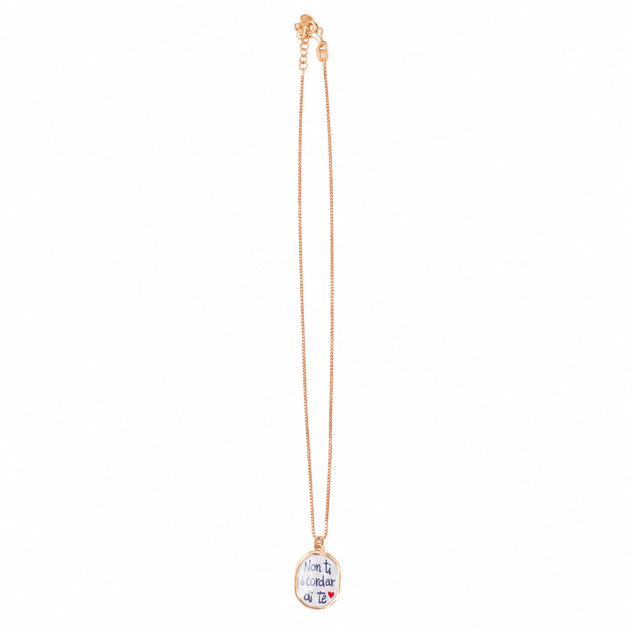Collana Smile "Non ti scordar di me" in argento 925