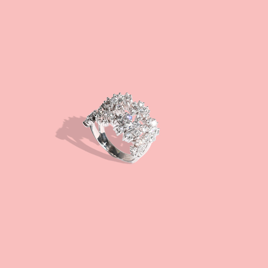 Anello Flowers in argento 925