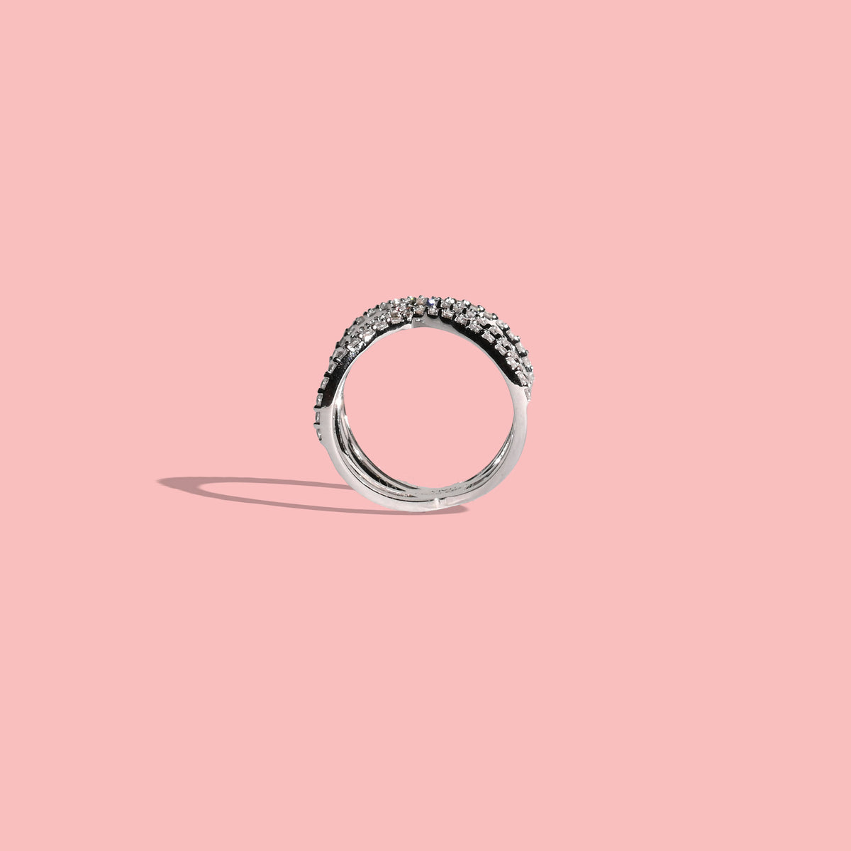 Anello "Orbita" in argento 925