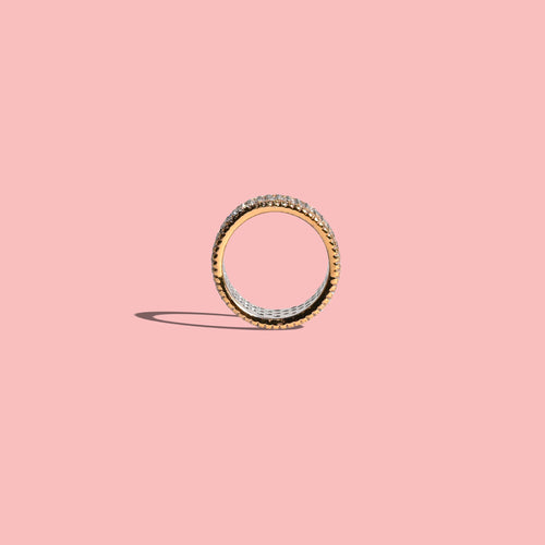 Anello "Eclisse" in argento 925