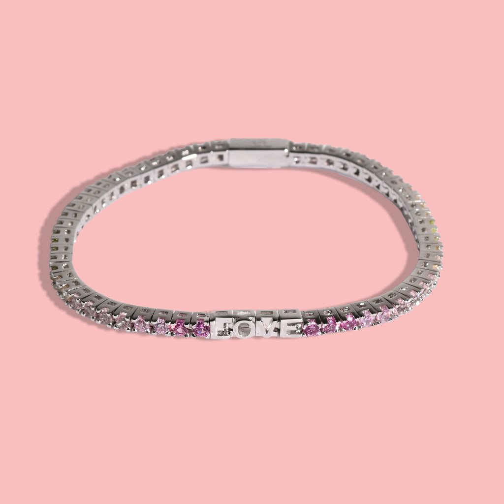 Bracciale “Love" in argento 925