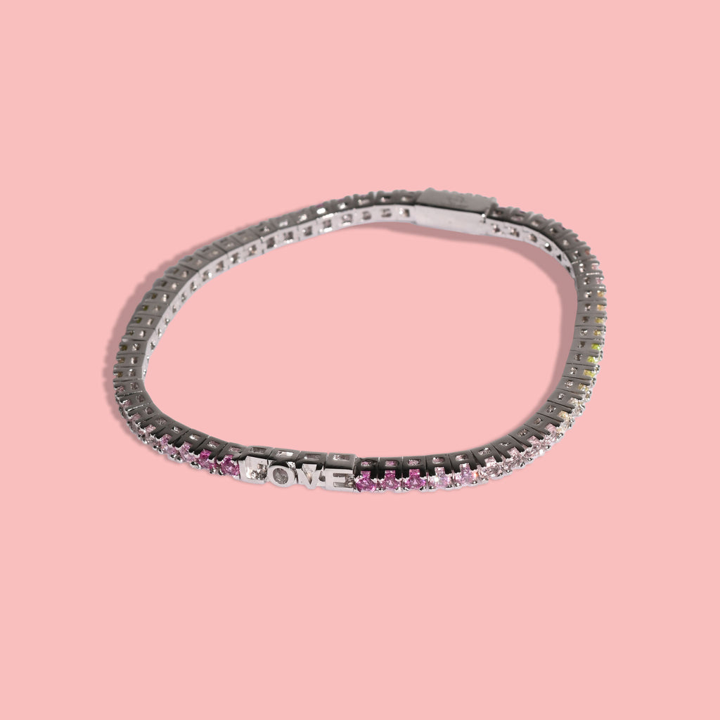 Bracciale “Love" in argento 925