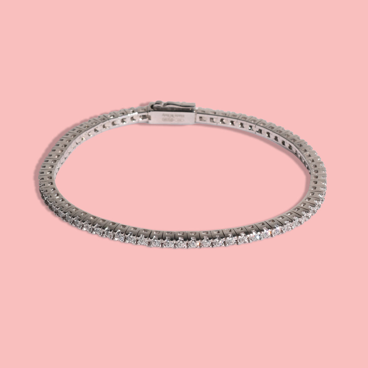 Bracciale tennis in argento 925