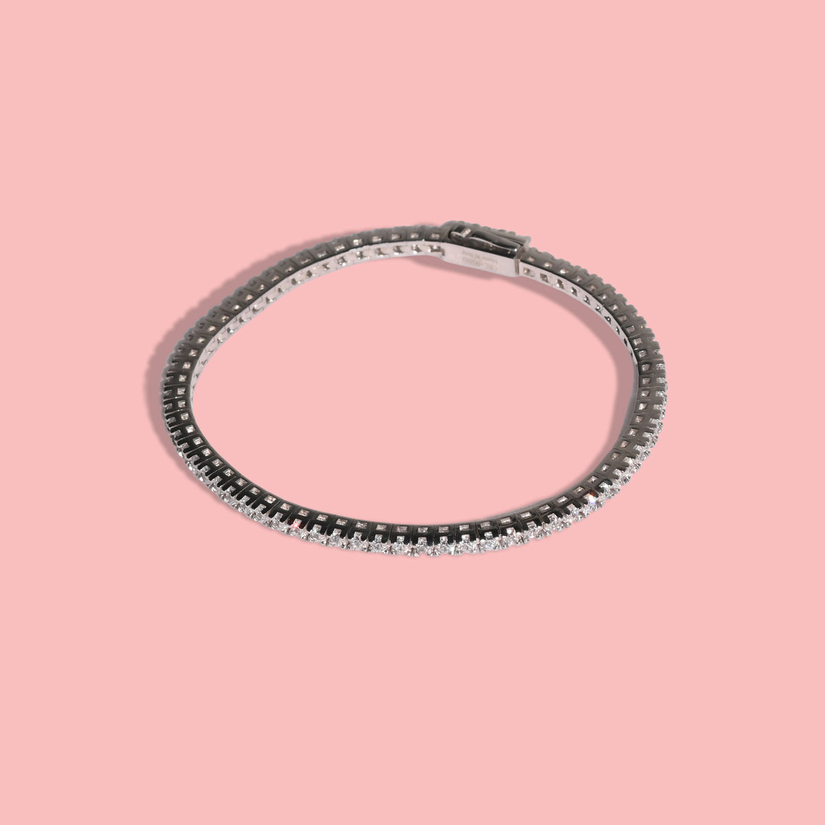 Bracciale tennis in argento 925