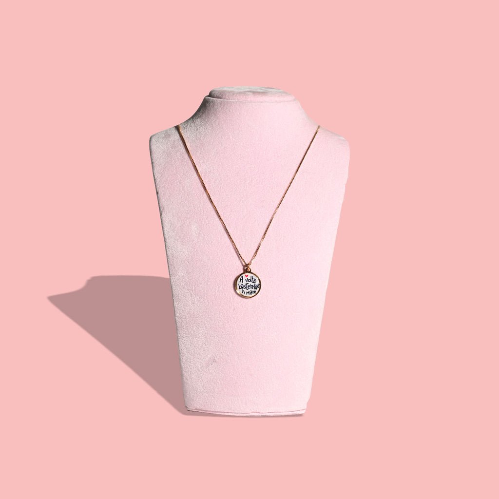 Collana Smile "A volte basterebbe il mare" in argento 925