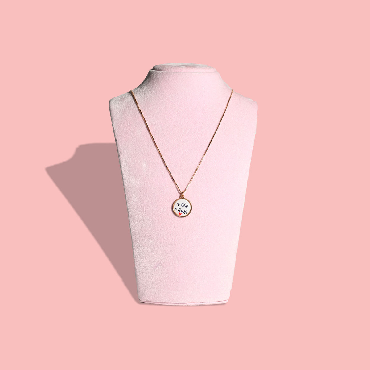 Collana Smile "+Gin -Tonic" in argento 925