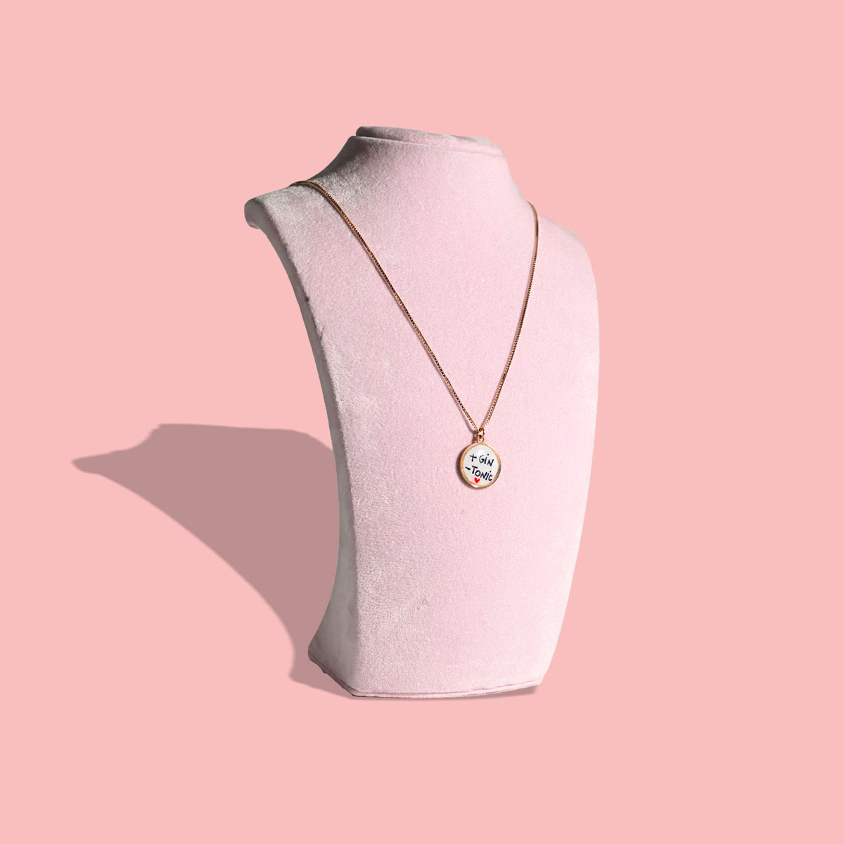 Collana Smile "+Gin -Tonic" in argento 925