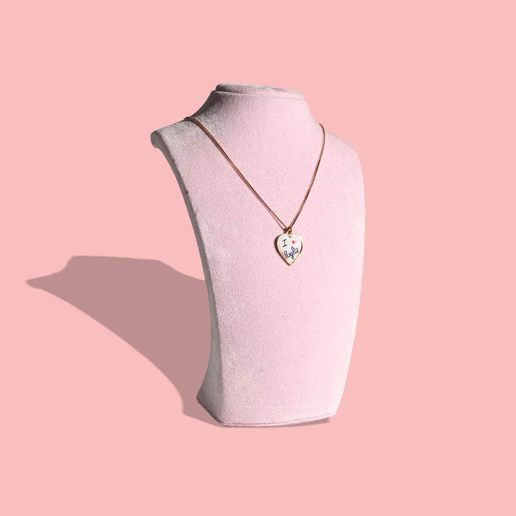 Collana Smile "I Love Puglia" in argento 925