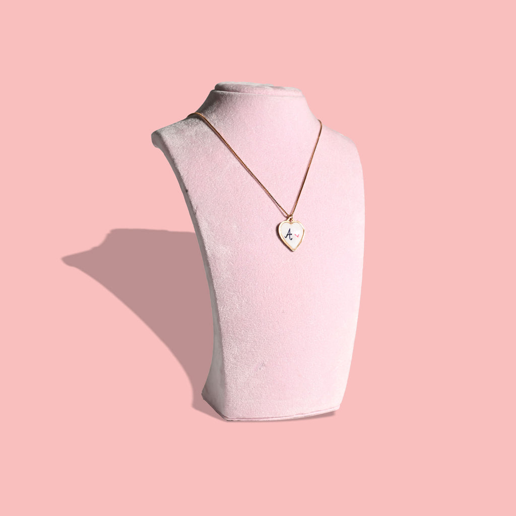 Collana Smile con Iniziale personalizzata in Argento 925