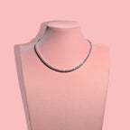 Collana tennis in argento 925