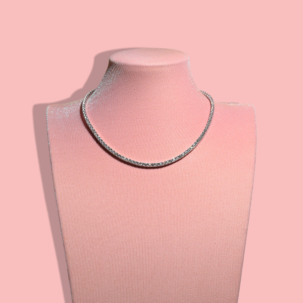 Collana tennis in argento 925