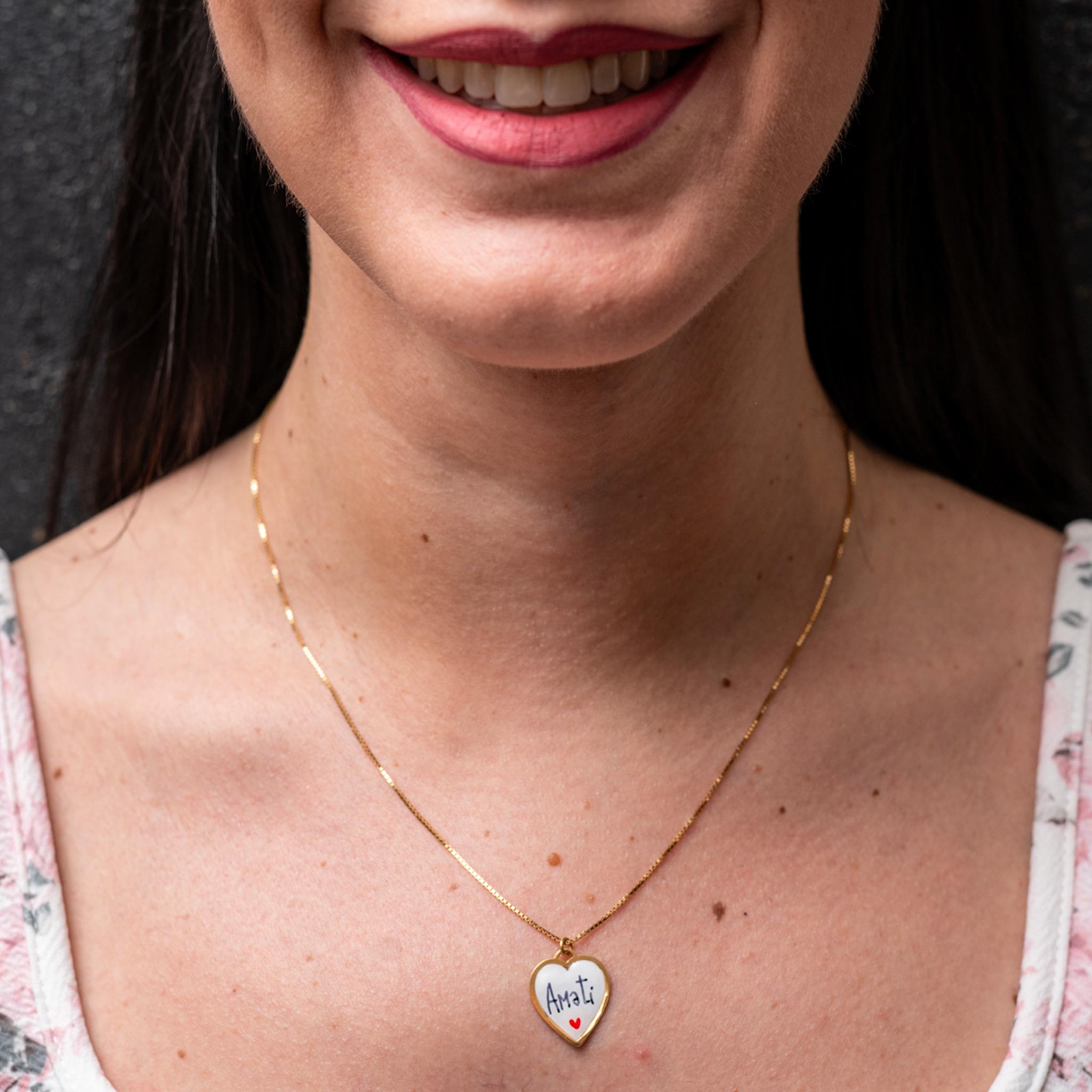 Collana Smile "Amati" in argento 925