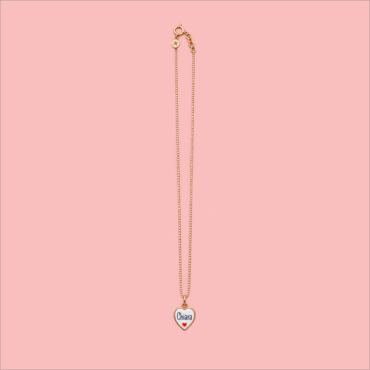 Collana Smile con Nome Personalizzato in Argento 925