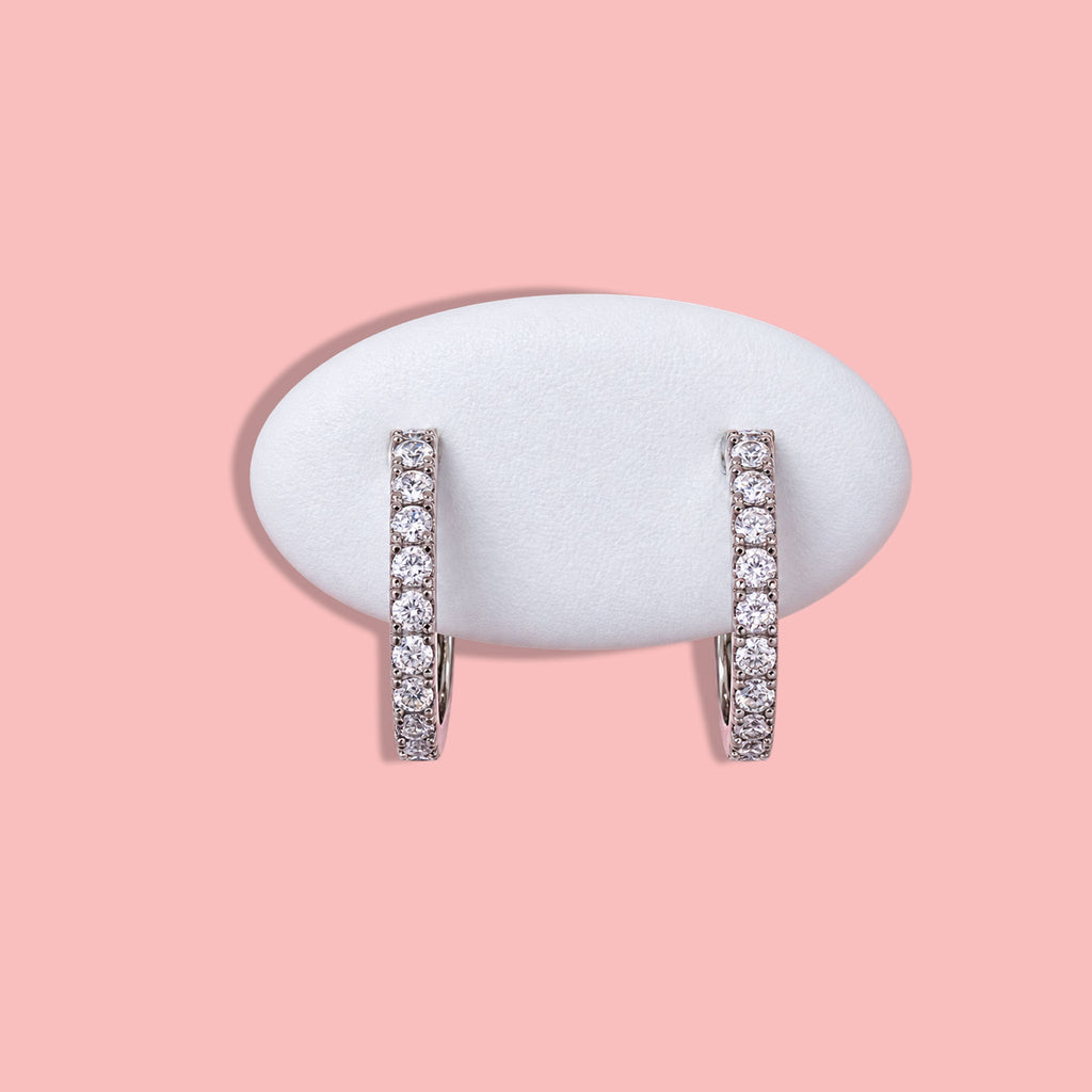 Orecchino "Circle" in argento 925