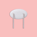 Orecchini Tennis in argento 925