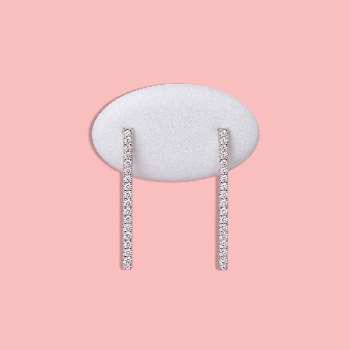 Orecchini Tennis in argento 925