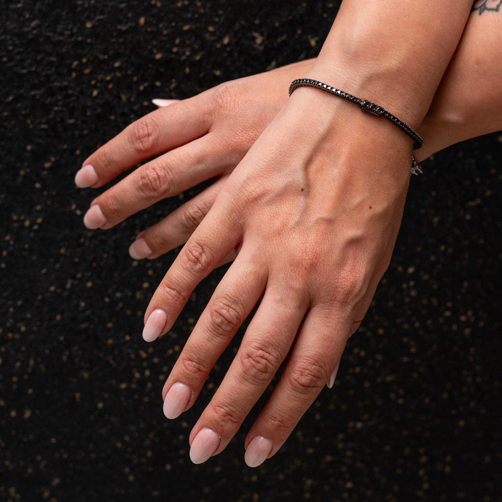 Bracciale tennis in argento 925