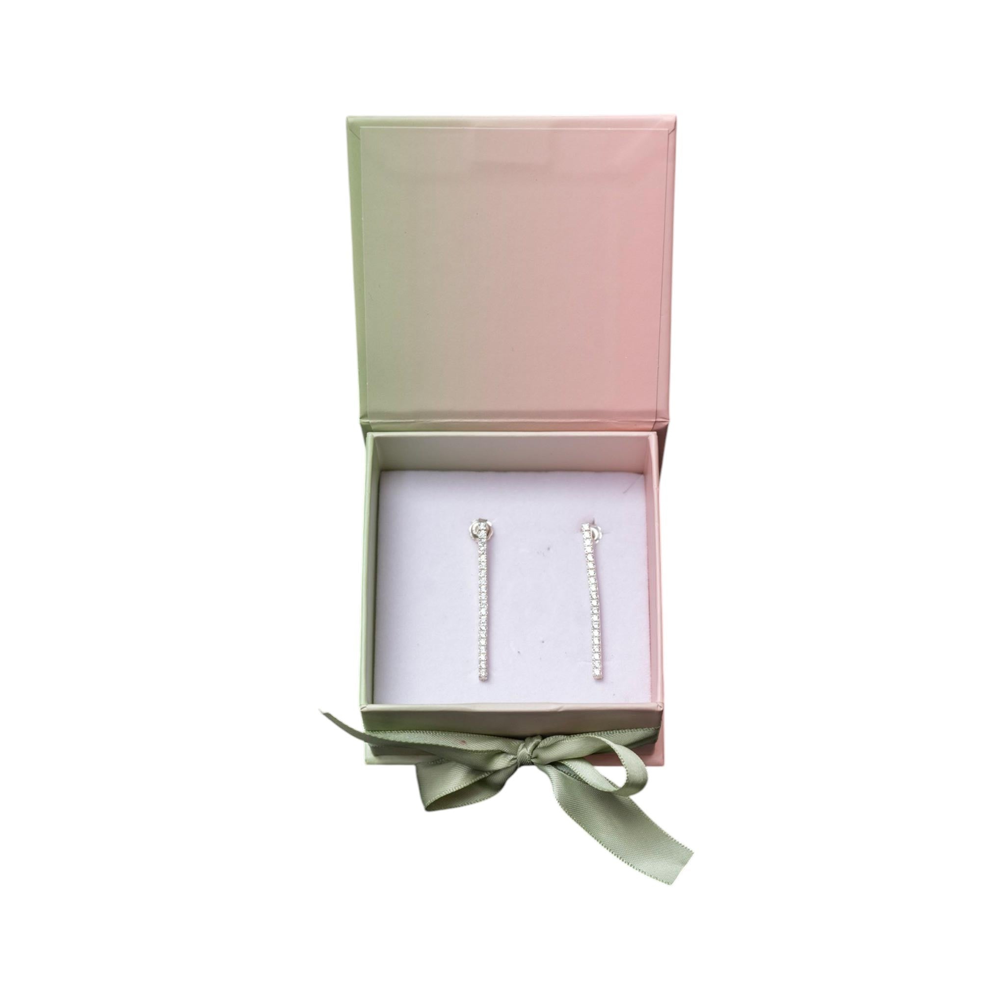 Orecchini Tennis in argento 925