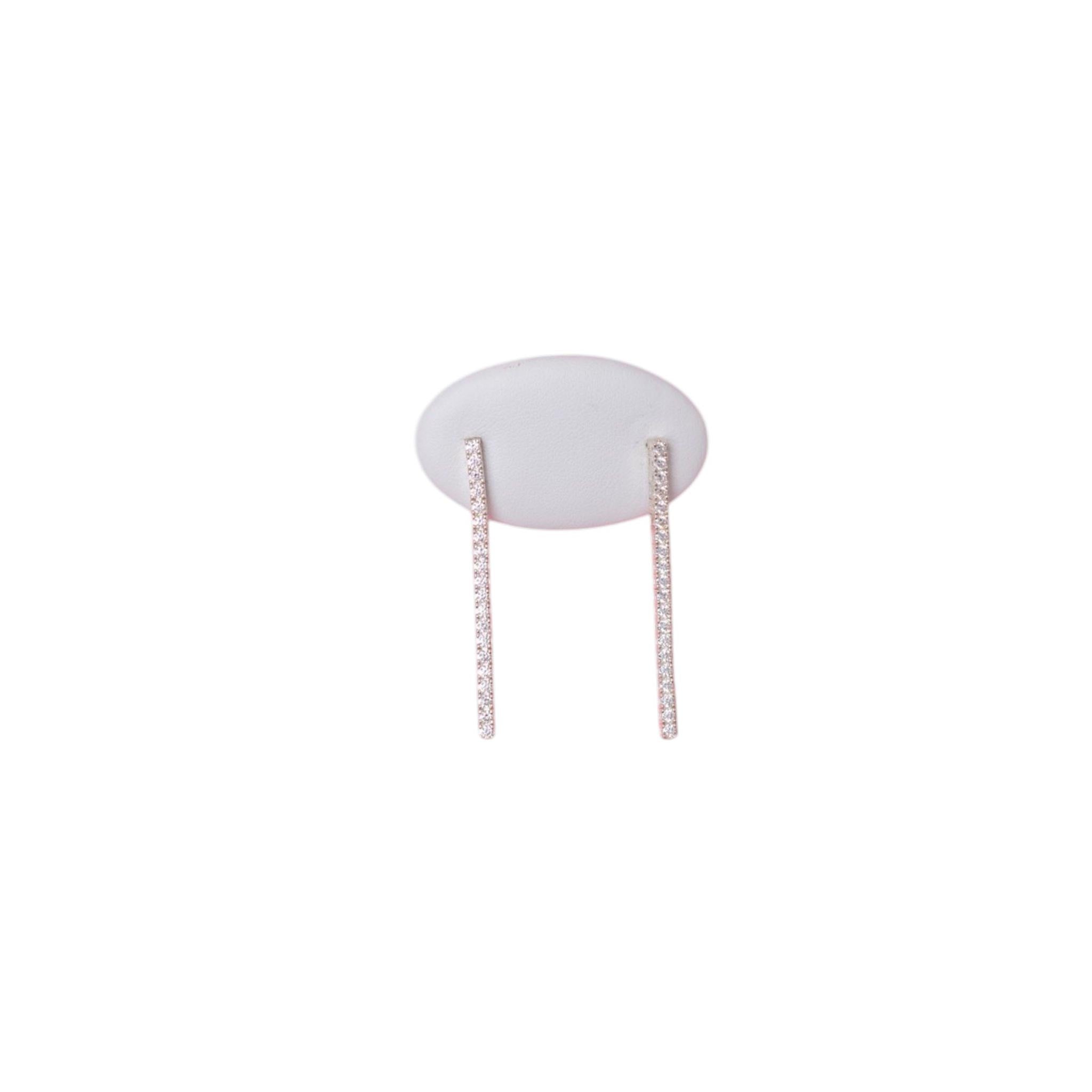 Orecchini Tennis in argento 925