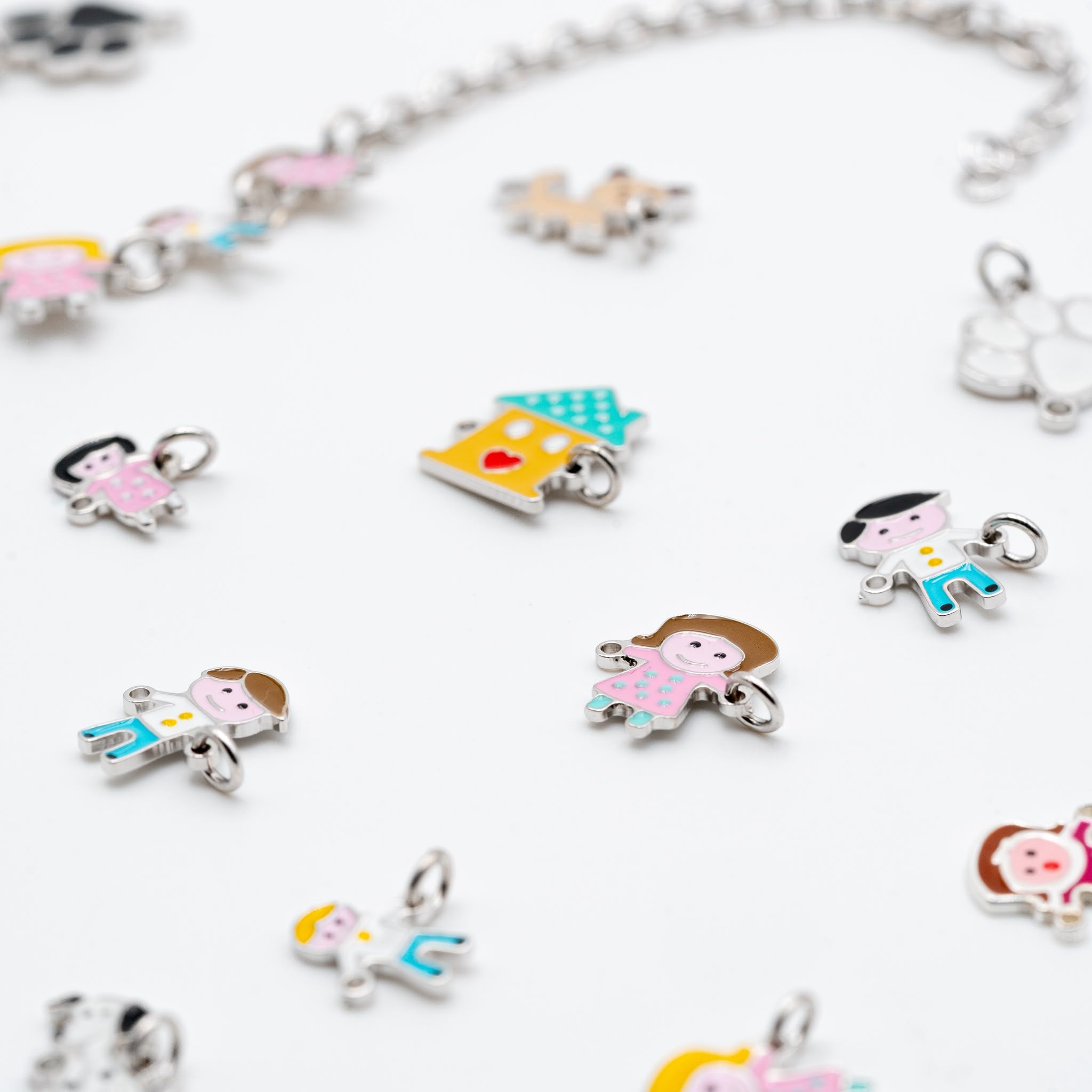 Bracciale Family in argento 925