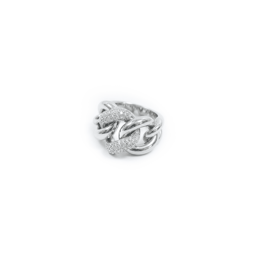 Anello "Nodo" in argento 925
