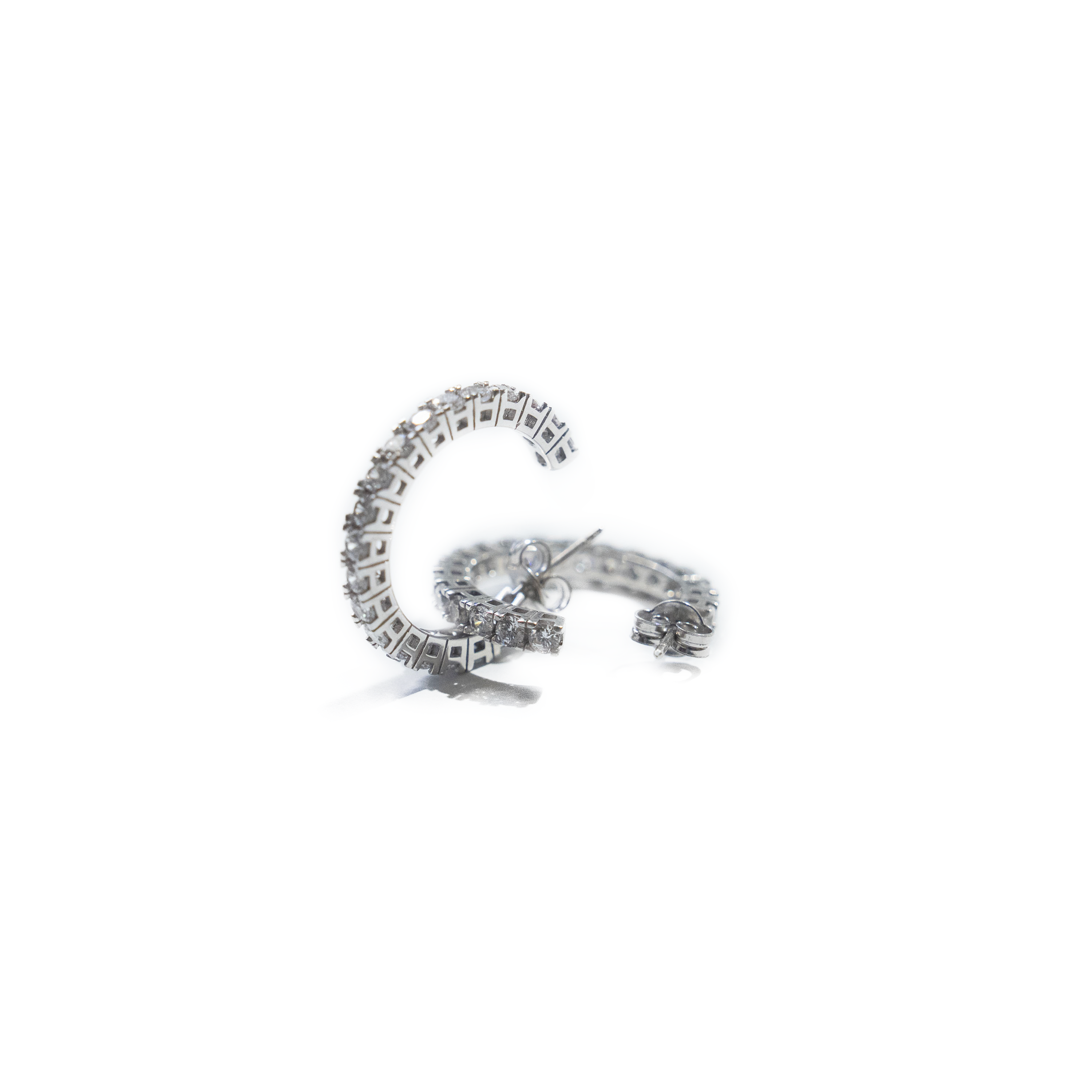Orecchino "Circle" in argento 925