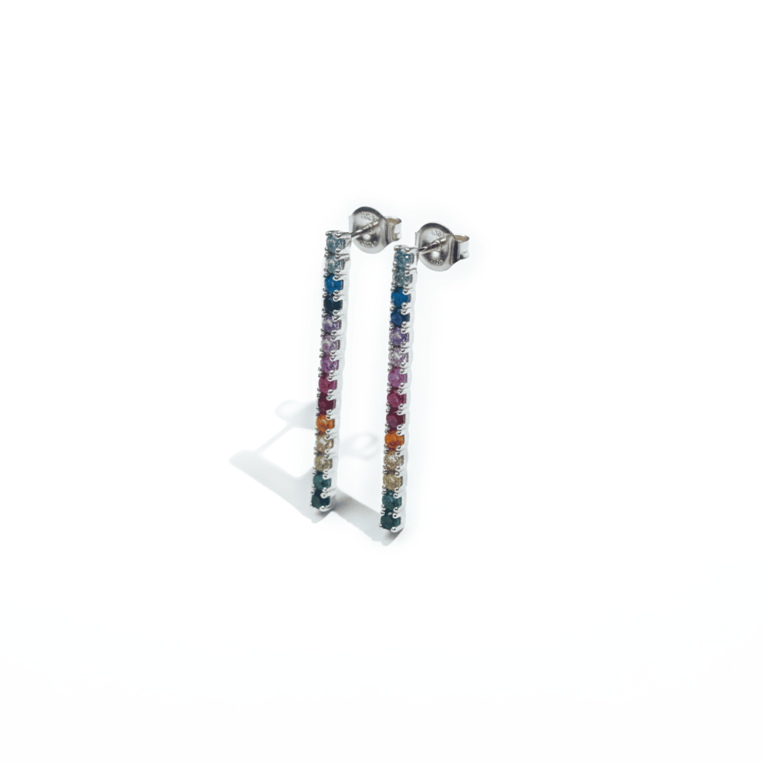 Orecchini "Arcobaleno" in argento 925